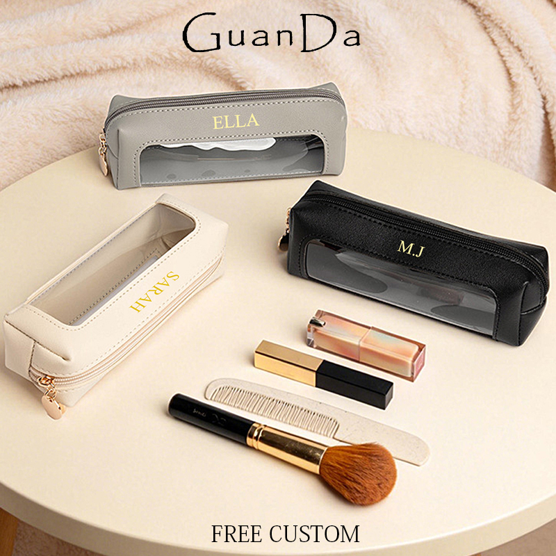 Luxury Bags Dropshipping - Bolsa de cosméticos portátil com zíper,