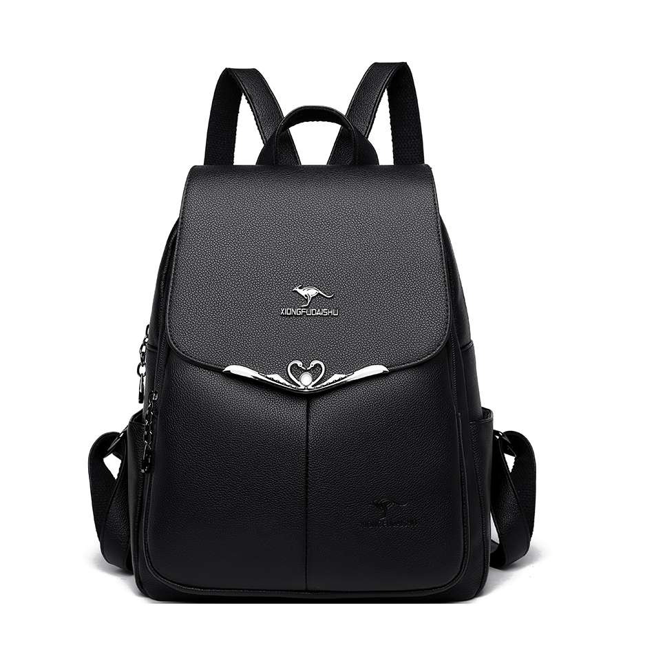 Xl Luxury Bags - Mochila Escolar de Couro PU para