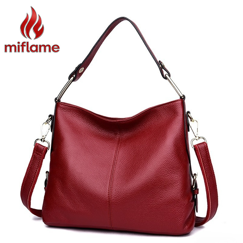 Luxury Bags Quiet - Bolsa de Ombro Feminina em Couro