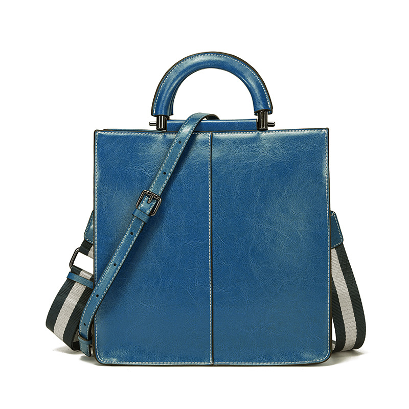 Luxury Bags Quiet - Bolsa Tote de Couro Genuíno para