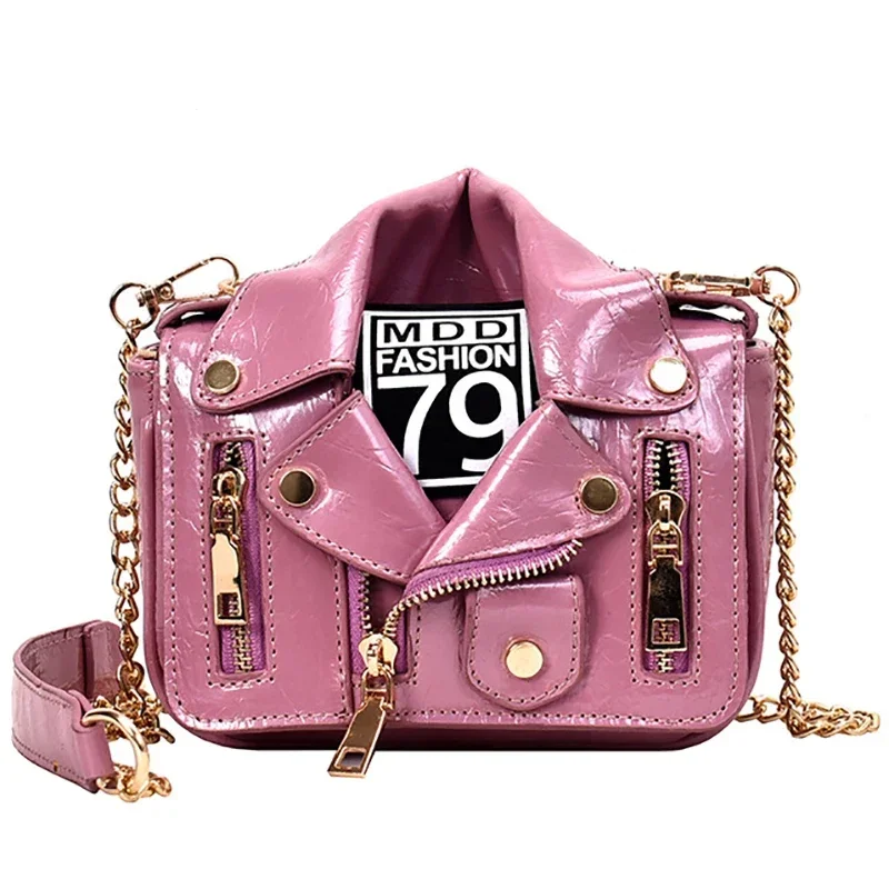 PU Leather Motorcycle Shoulder - Luxury Bags England avaliação e preço