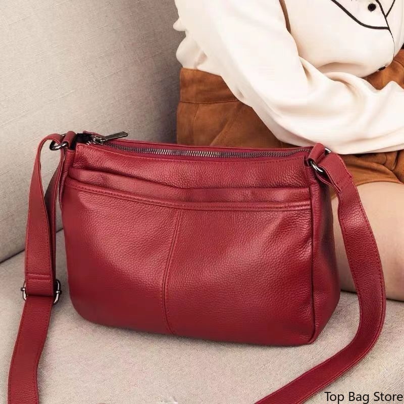 Bolsa Hobo de Couro Genuíno pa - Luxury Bags Quiet avaliação e preço