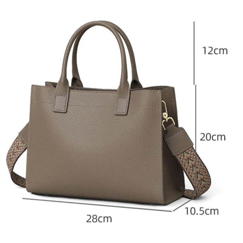 Bolsa Satchel de Couro Genuíno - Luxury Bags Quiet avaliação e preço