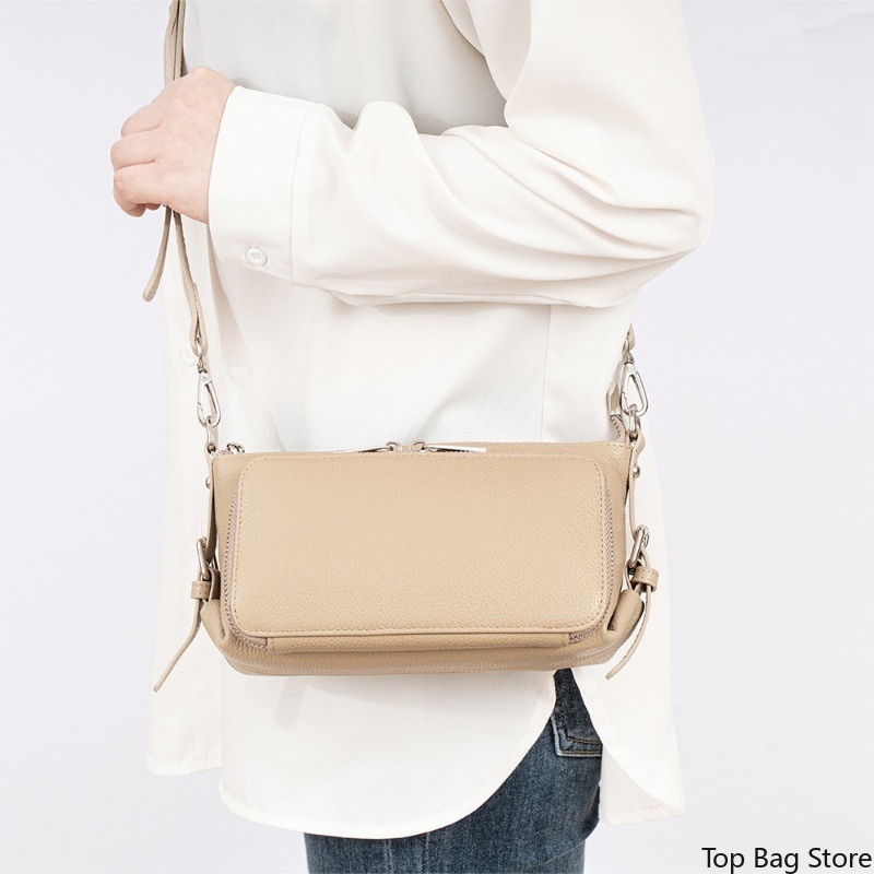 Bolsa Hobo de Couro Genuíno pa - Luxury Bags Quiet avaliação e preço