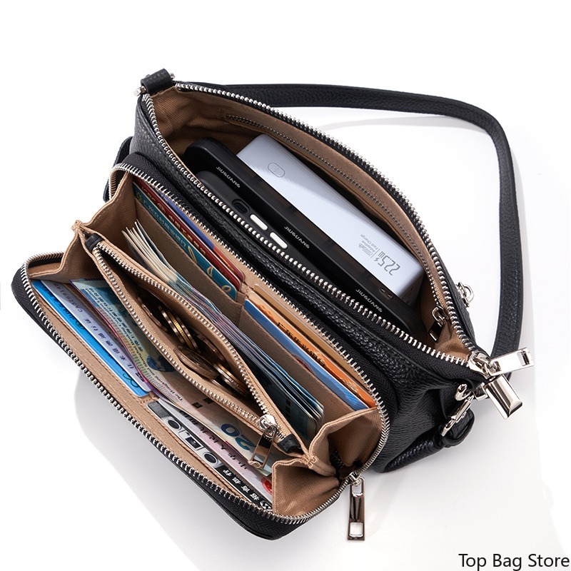 Bolsa Hobo de Couro Genuíno pa - Luxury Bags Quiet avaliação e preço