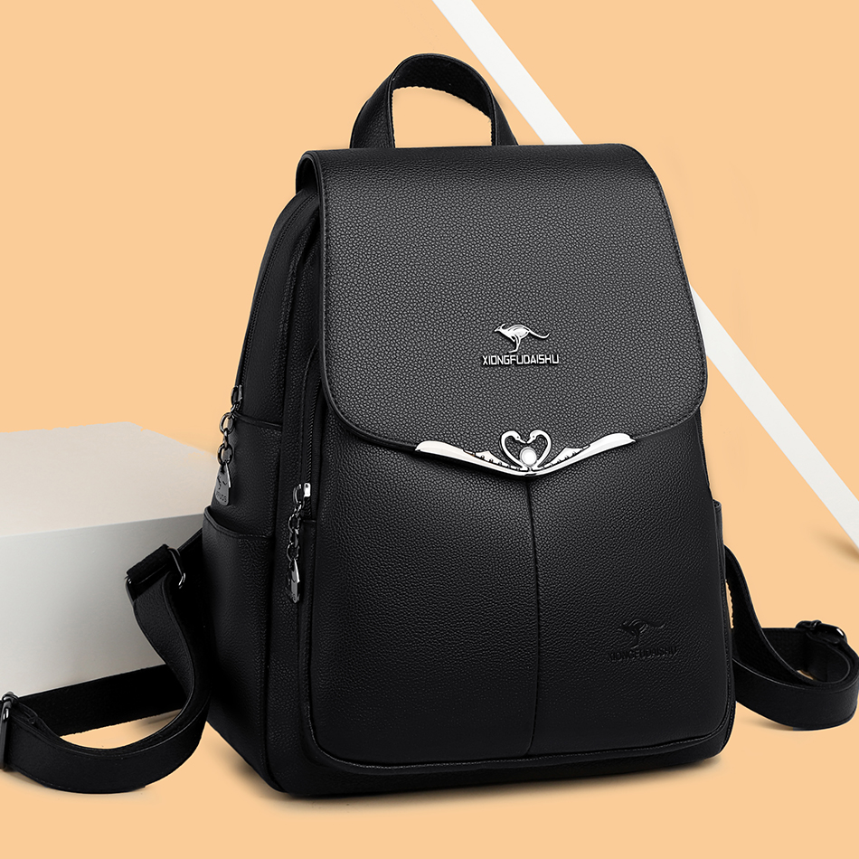 Mochila Escolar de Couro PU pa - Xl Luxury Bags avaliação e preço