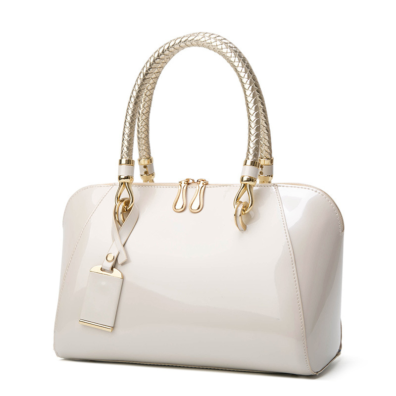 Bolsa Boston de couro brilhant - Luxury Bags Blue avaliação e preço