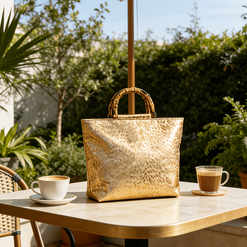 Bolsa tote feminina em jacquar - Xl Luxury Bags avaliação e preço