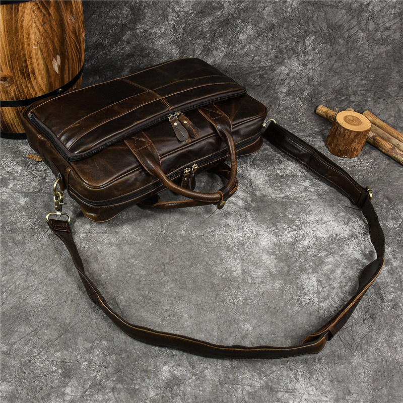 Bolsa De Couro Genuíno De Luxo - Luxury Zipper Bags avaliação e preço