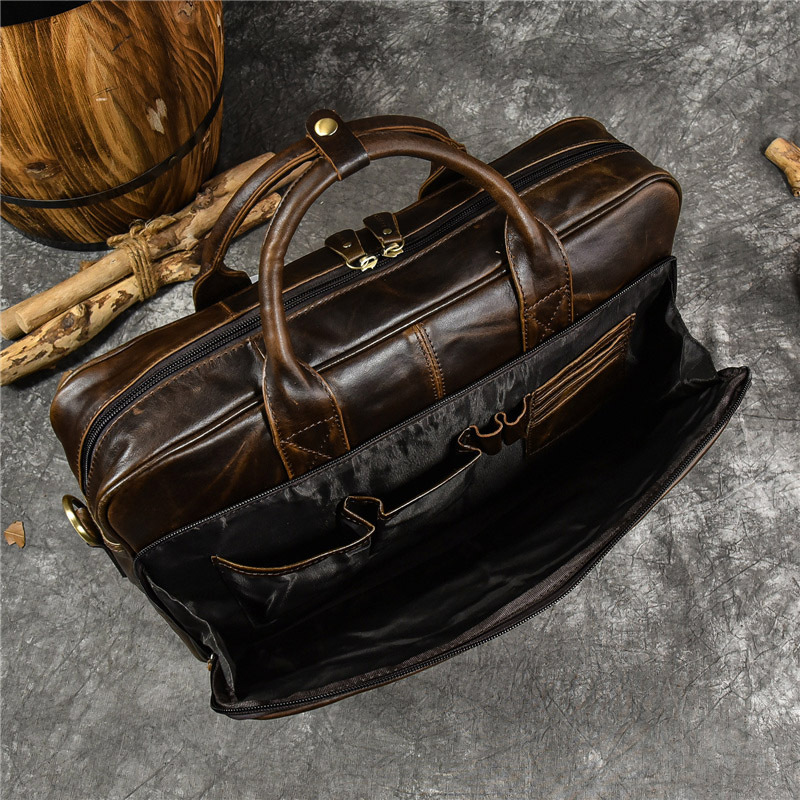Bolsa De Couro Genuíno De Luxo - Luxury Zipper Bags avaliação e preço