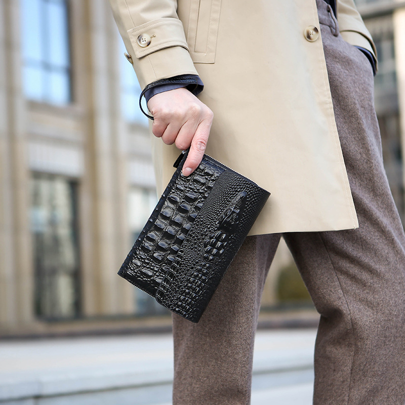 Nova bolsa masculina com padrã - Luxury Bags England avaliação e preço
