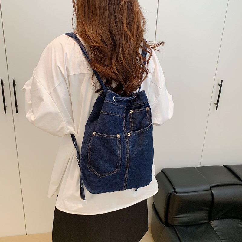 Mochilas Femininas de Denim, M - Luxury Bags Blue avaliação e preço
