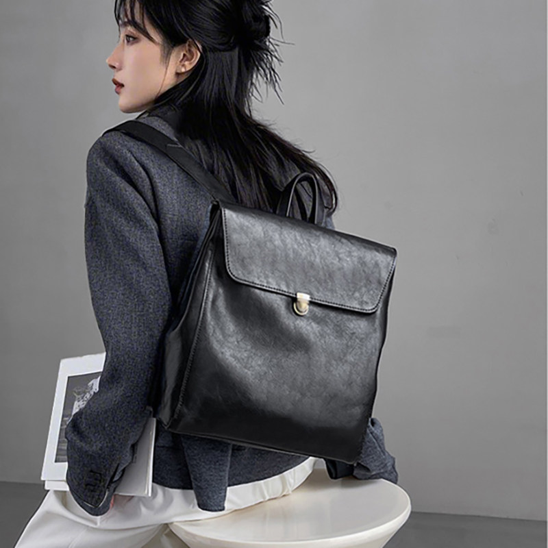 Mochila de couro genuíno de ma - Luxury Bags With Zipper avaliação e preço