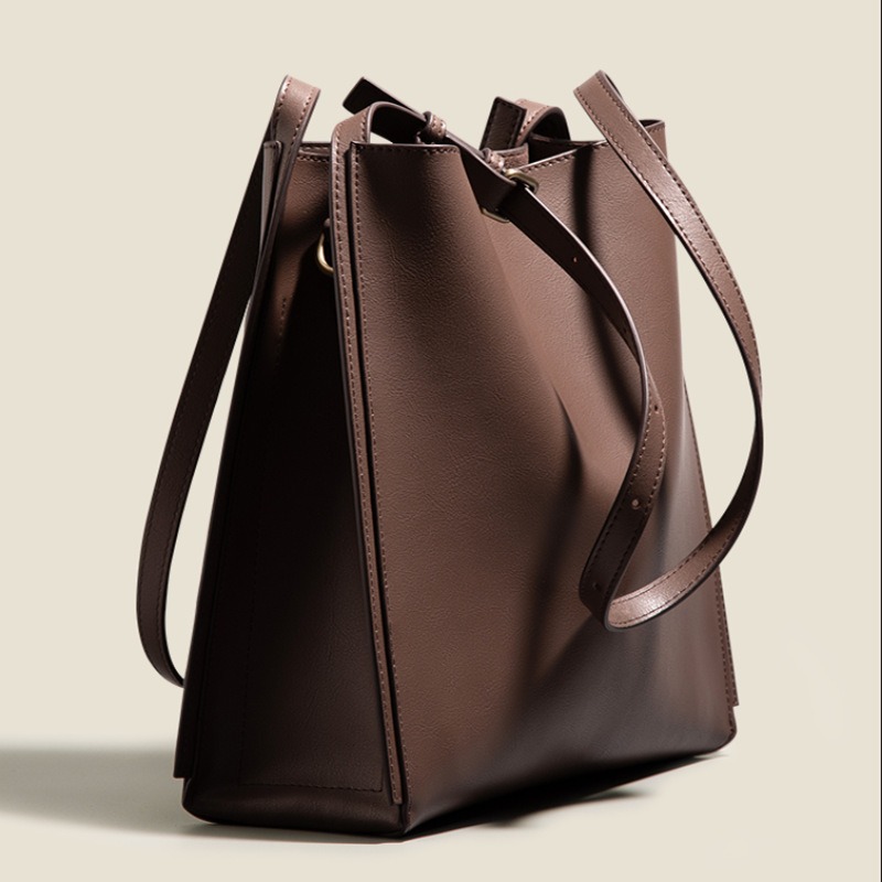 Bolsa Bucket de Couro Genuíno  - Luxury Bags Quiet avaliação e preço