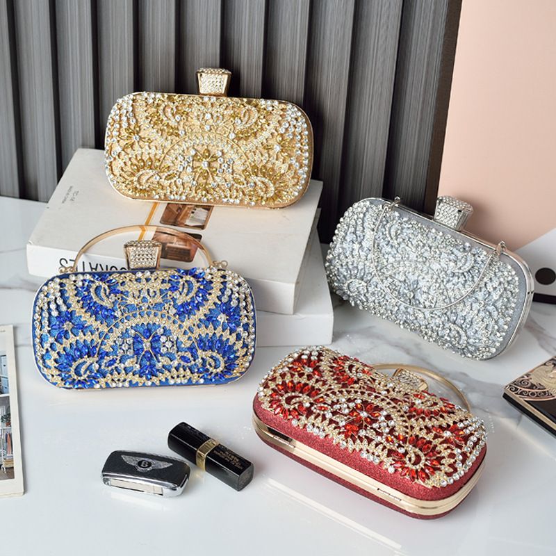 Mulheres embreagem festa de lu - Luxury Bags Blue avaliação e preço