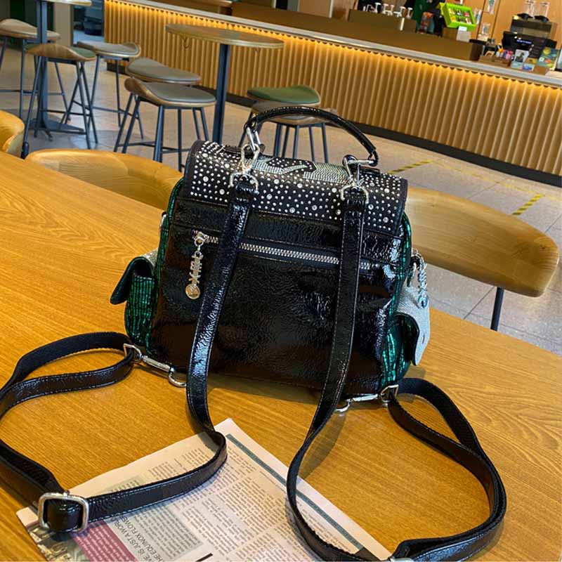Moda feminina mochila grande c - Luxury Bags With Zipper avaliação e preço